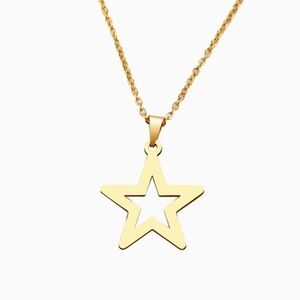 New Gold Star Necklace